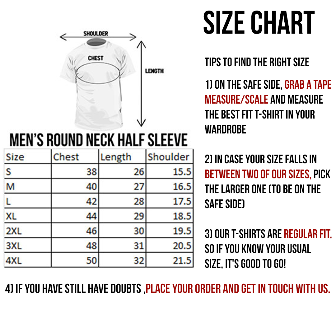 Download Men's Size Chart